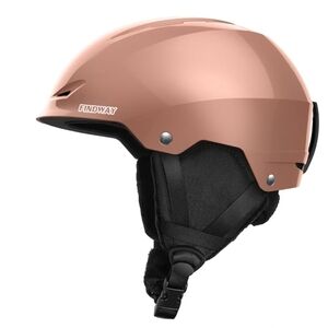 Findway Rose Gold Ski/Snowboarding Helmet